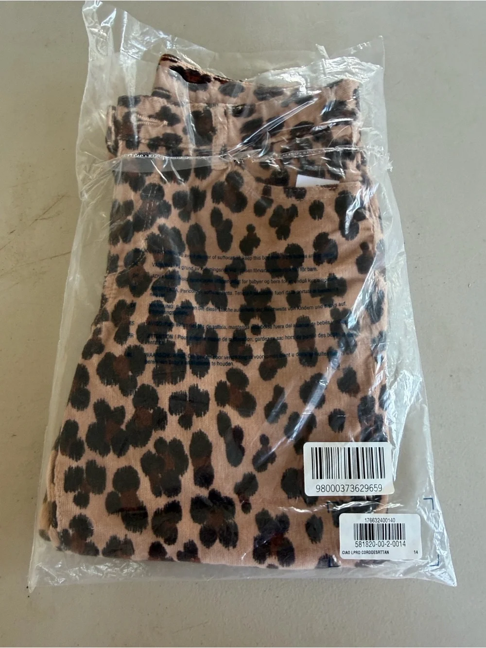 NWT GAP Girls Leopard Print Casual Bottoms